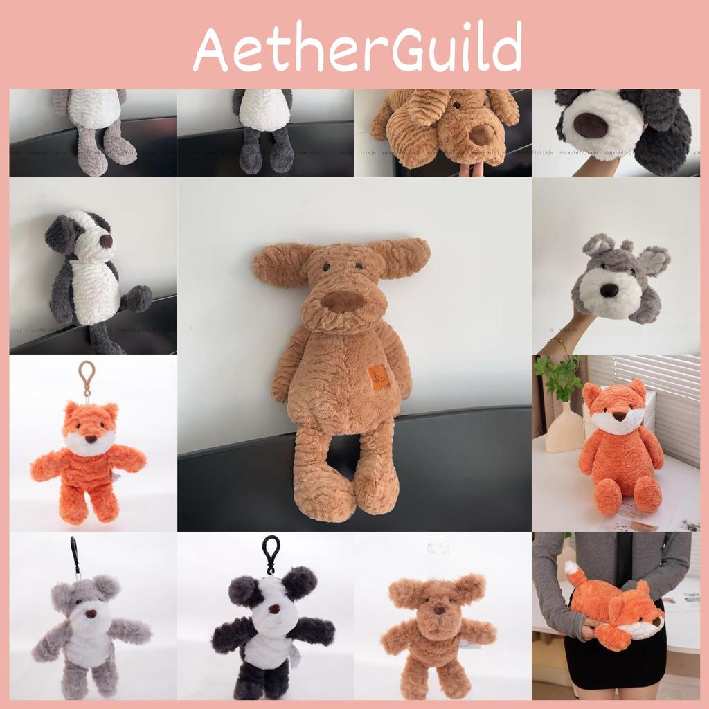 Og Søt Myk Utstoppet Hund Plysjleketøy Sovende Pute Til Bursdagsgave