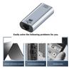 Convenient Simple Operation USB C Type-C Female to RJ45 Female Ethernet Gigabit Wired LAN Network Adapter