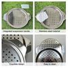 Pokrywka do robienia klusek spaetzle ze skrobaczką, uchwyty izolowane termicznie, stal nierdzewna, sitko do makaronu do garnków i patelni, wydajne narzędzie kuchenne do odcedzania, pierożki