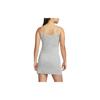 Slip Dresses Women's Gray Moderate Mid Length DM6231-063