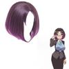 Joi Elma Cosplay Perücke Anime Kobayashi Dragon Maid Gradient Kurz Lila Ombre Hitzebeständiges Synthetisches Haar Anime Perücken + Perückenkappe