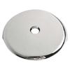 Single Hole Bathtub Drain Overflow Panel With 3 Screws Drain Overflow Panel Bathroom Accessories Round Plastic Kitchen