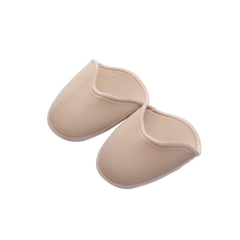 Knit Fabric Ballet Toe Protectors: Elastic Forefoot Caps for Dance Shoes