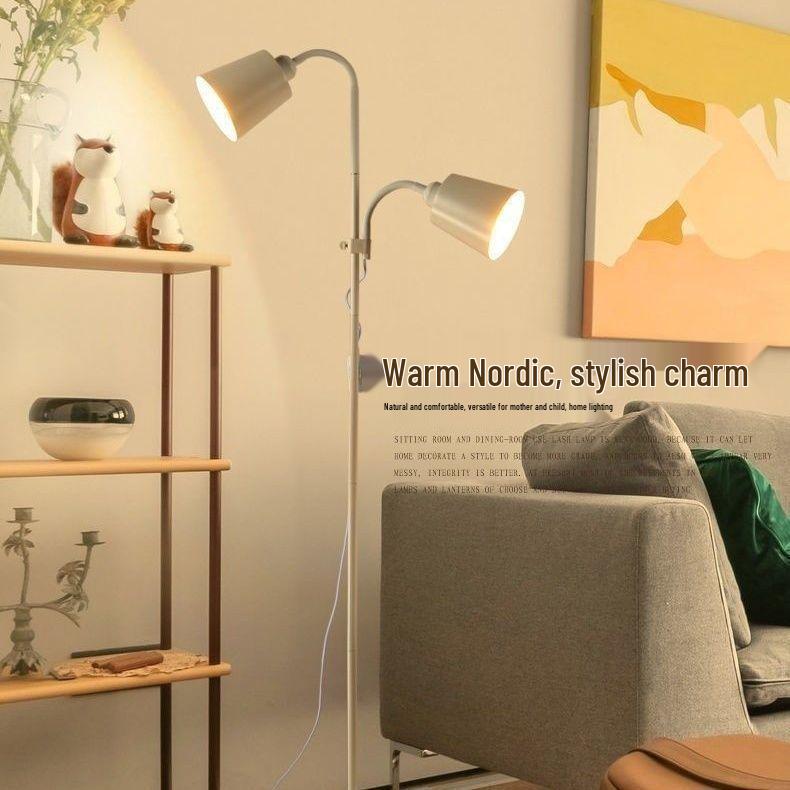 LED-Stehleuchte mit Augenschutz und Fernbedienung für Wohnzimmer, Schlafzimmer oder Arbeitszimmer.