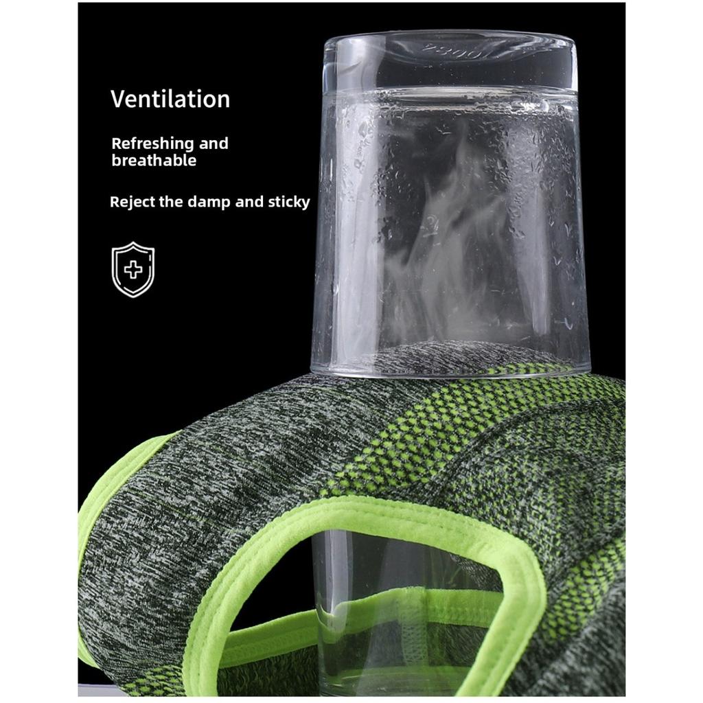 Damen Sport-BH Ohne Bügel, Uni, Kann Außen getragen werden, Mit Weicher Stütze und Enganliegender Rückenstütze, Sport, Laufen, Yoga, Fitness,