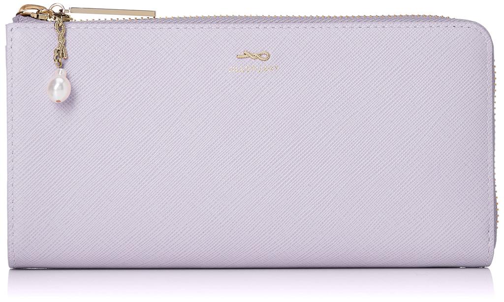 zipper long wallet cowhide leather with ribbon motif JSLW3AT1 [Jill Stuart] L-shaped [Gloria] Women's