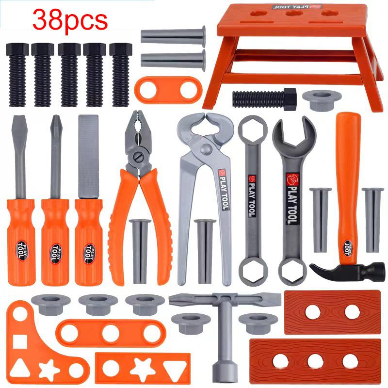Play Repair Tool Set Toys Early Education Teaching Aids Engineer Simulated Plastic Construction Toys Toddler Kids Boys Gift TMZ