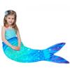 Mermaid Sleeping Bag Universal Soft Mermaid Tail Blanket Beautiful Cozy Rainbow Mermaid Blanket Children's Anti Kick Sleeping Bag