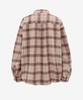 MINAV Flannel Over Check Shirt [Coral Beige]