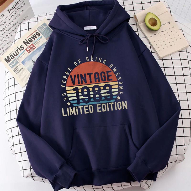 (Unisex Hoodie)New Made In 1973 50 Years Of Perfection Print Hoodies Women Spring Autumn Fashion Pullovers