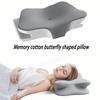 Butterfly Shaped Orthopedic Pillow 5D Partition Neck Guard Pillow Ergonomic Neck Pillow  Bed Use