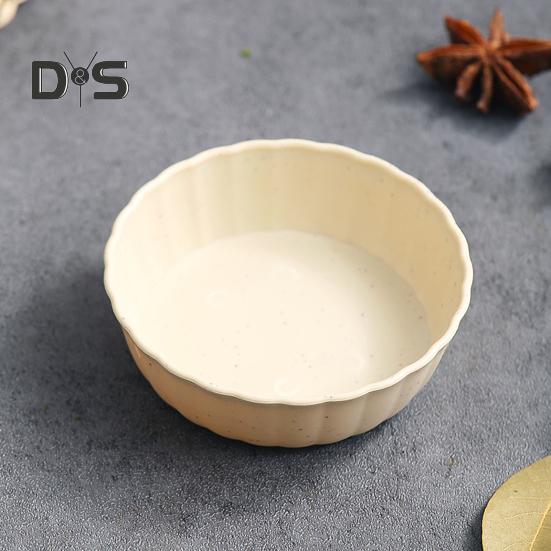 10Pcs Convenient Sauce Dish Stackable Practical Seasoning Plate Snack Serving Plate