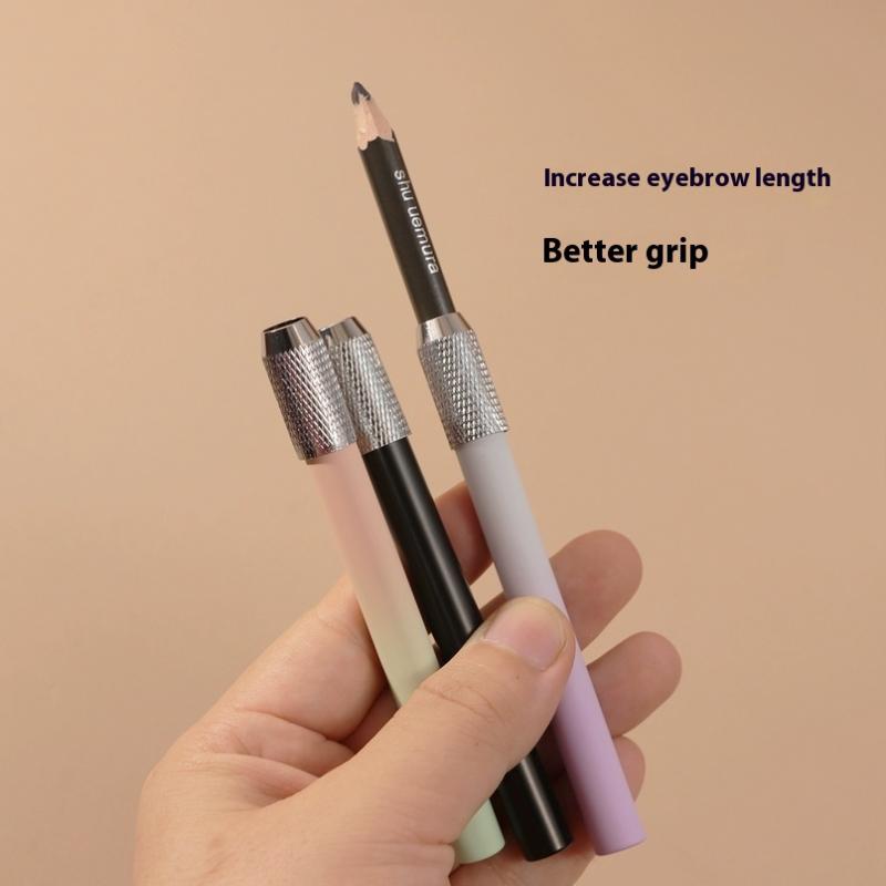 1Pcs Writing Metal Color Rod Adjustable Single Head Pencil Extender Holder Sketch School Painting Art Write Tool