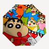 Crayon Shin-chan Automatic Open/Close Umbrella Folding Umbrella,Portable Compact Perfect Gift for Birthday, Christmas0809161