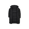 Li Ning Wade Series Einfarbig Lässig Sport Winddicht Warm Kapuzen Daunenjacke Herren Jacke Schwarz AYMP097-1