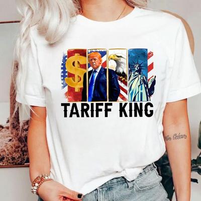 Trump Tariff King Shirt, Anti-Trump Shirt, Trump Is A Racist Shirt Unisex T-Shirt