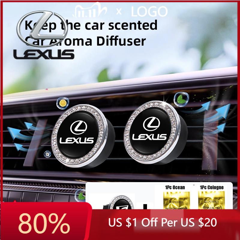 2026 Hot Interior Stickers 1Pcs Air Outlet Aromatherapy Clip Car Solid Perfume Freshener For Lexus F SPORT GX460 Ct200h IS250 ES