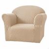 Dehnbarer Sofabezug für Kinder Mini-Sessel, Einfarbige, Minimalistische, Polyester