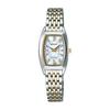Seiko pulkstenis Exceline Solar Tonneau modelis Sudraba pulkstenis, SWCQ089, Sieviešu,