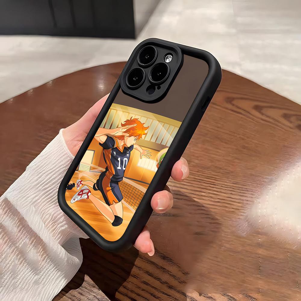 Haikyuu Hinata Shoyo Phone Case For IPhone 17 Pro Max 15 Pro 16 14 Plus 12 13 Mini 11 Pro Shockproof Soft Cover