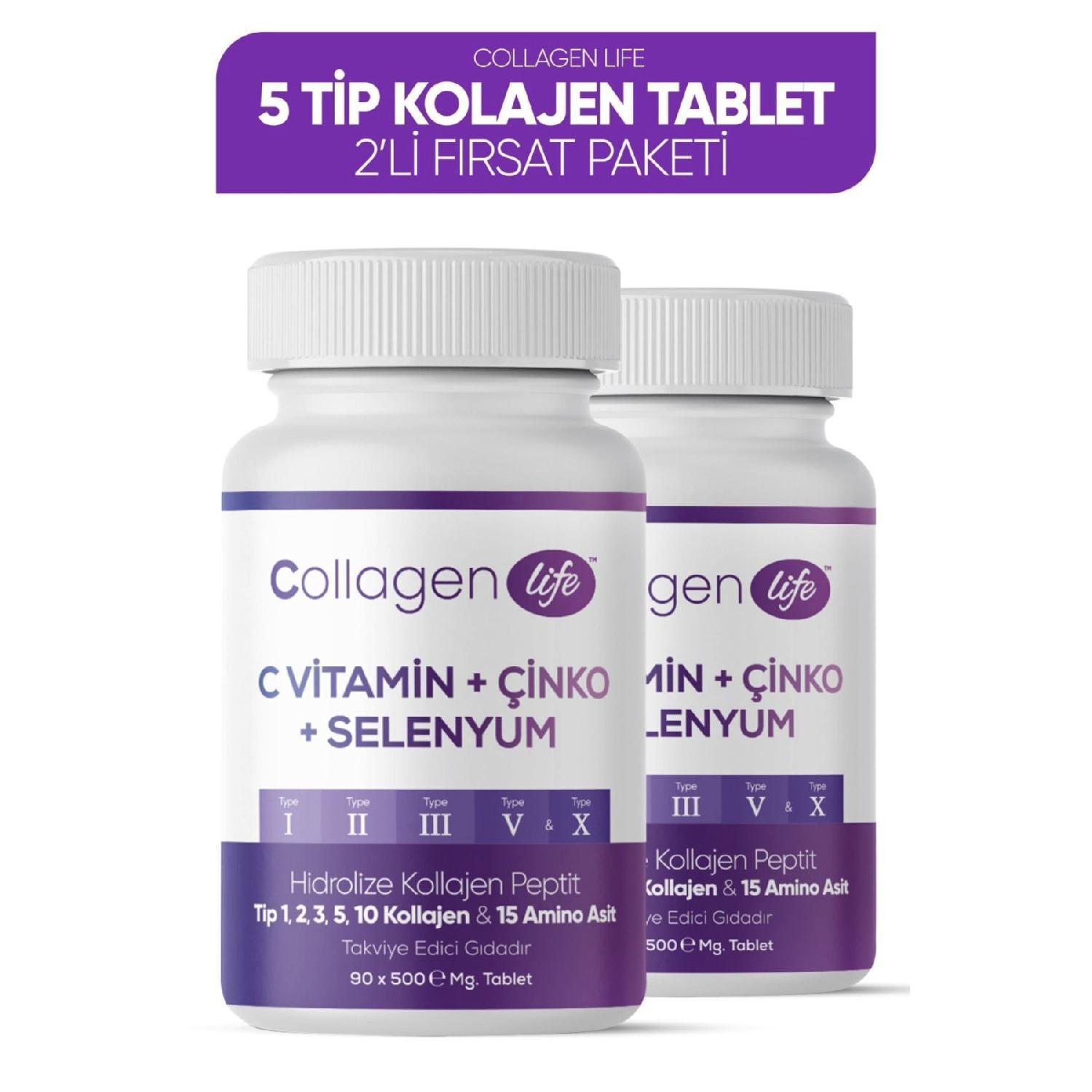 

5 Types Of Collagen Type 1, Type 2, Type 3, Type 5, Type 10 2