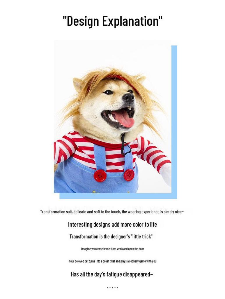 Creative Halloween Dog Costume: Funny & Unique Pet Outfit