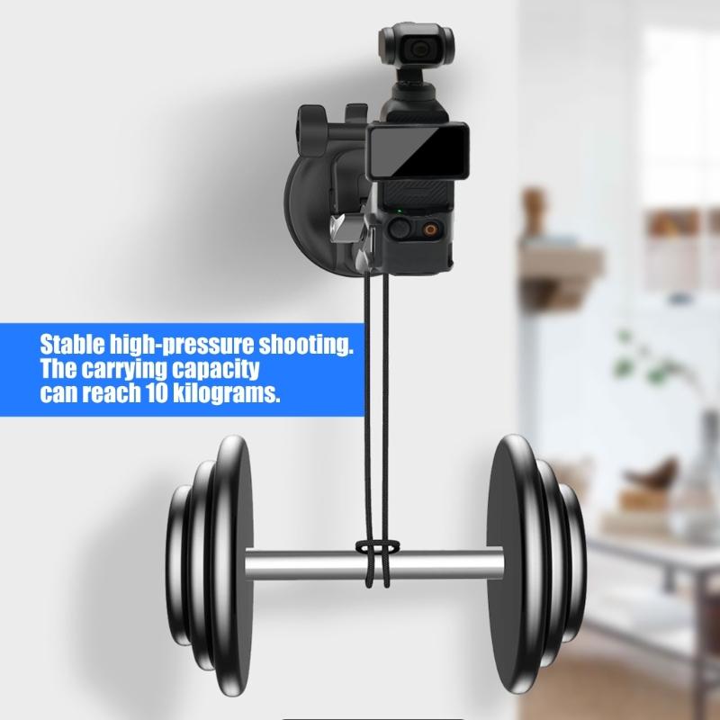 Strong Suction Cup Mount Holder For Sports Device Customizable Position Great For Driving Videos And Content Creation