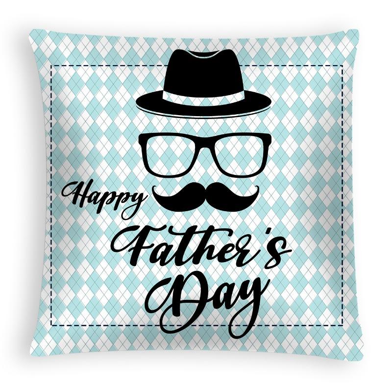 New Father's Day Pillowcases Are Stably Available for Holiday Home Sofa Cushions with Letter Prints