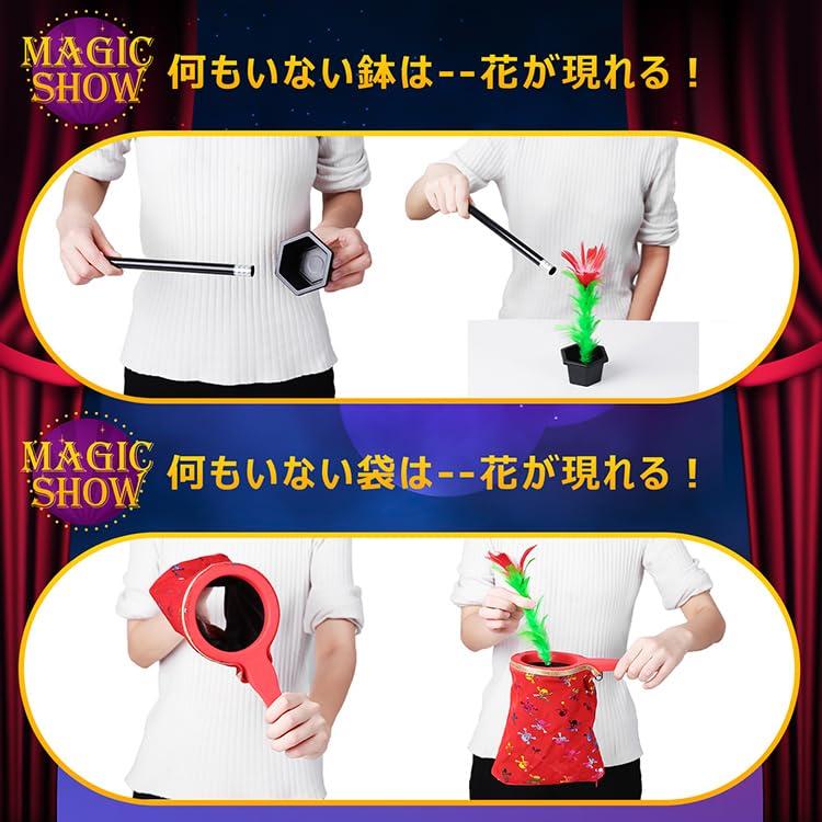 Skirfy Magic Trick Educational Magic Magic Magic Magic Fun Birthday Gift for Elementary School Students and Day Gift 14-Piece Set, Toys, Supplies,