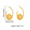Unique and Exaggerated Metal Earrings for Women with Fashionable and High-grade Design - Stand Out In Parties