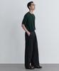 Musinsa Standard Super Wide Hidden Banding Slacks [Charcoal Gray]