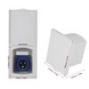 16A ‑240V Waterproof Power Outlet External 3Pin Flush Female Socket Plug for RV Motorhome Trailer Caravan