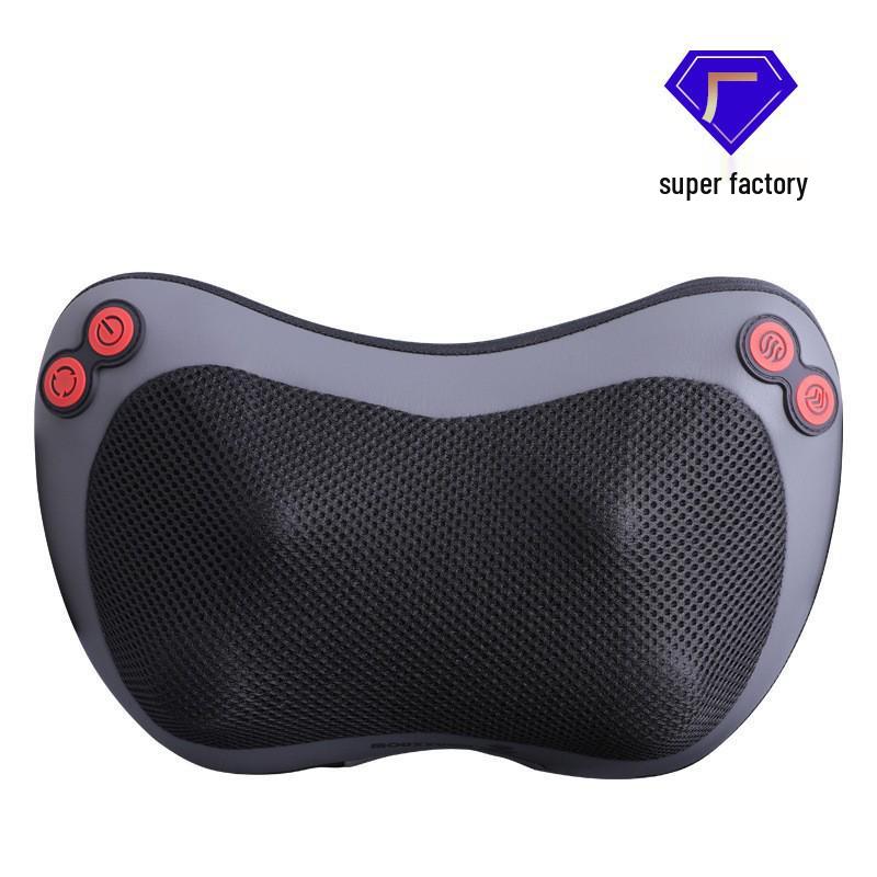 Electric Cervical Spine Massage Pillow with Heat Therapy for Neck, Shoulder, and Waist