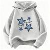 Streetwear Star Printed Hoodie Children's Sweatshirt Cute Hip Hop Hoody for Boys Girls Autumn Winter Casual Hoodies