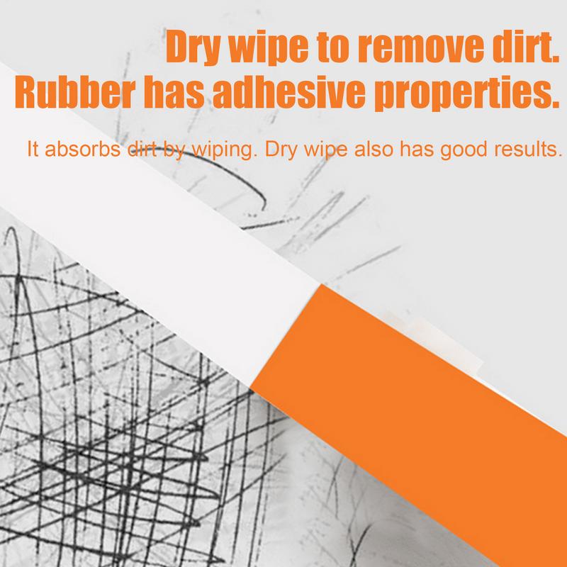 Stain Remover Stainless Steel Decontamination Artifact for Kitchen Cleaning Rubber for Household Scale Stain cleaning Tool