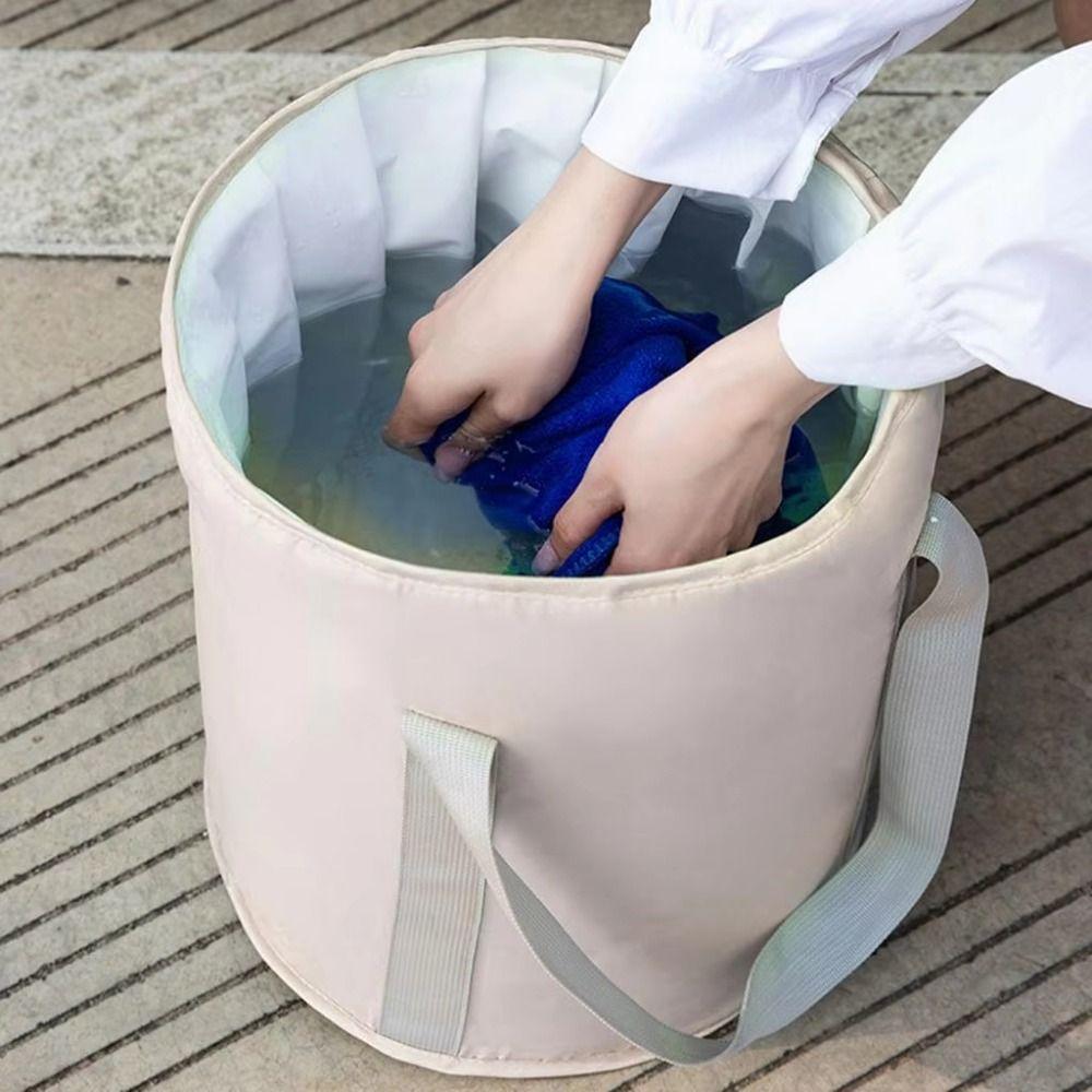 Anti-Leak Foldable Foot Washing Bag Thickened Bucket for Soaking Feet  Household Supplies