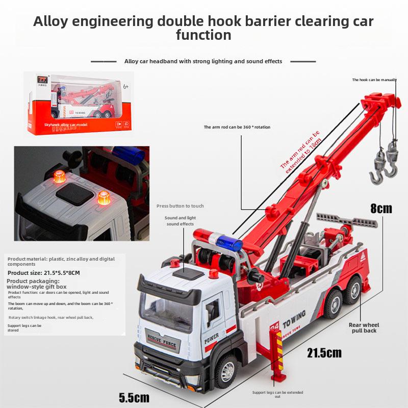 Eagle Alloy Engineering Model: Tow Truck, Crane, Rescue, Flatbed & Logging Transport