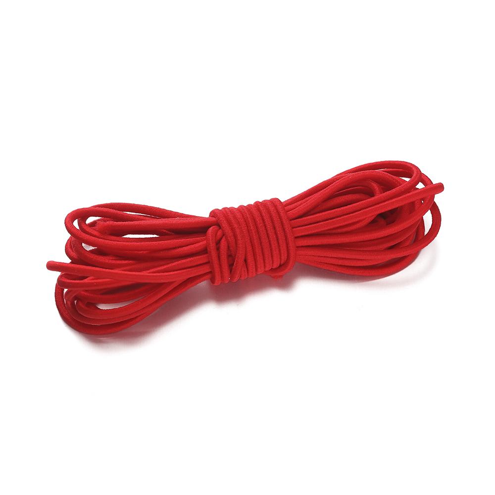 2-5Meters/Lot Round Elastics Rope 2mm 2.5mm Multicolor Nylon Elastic Rubber Bands for DIY Bracelet Necklace Jewelry Accessories