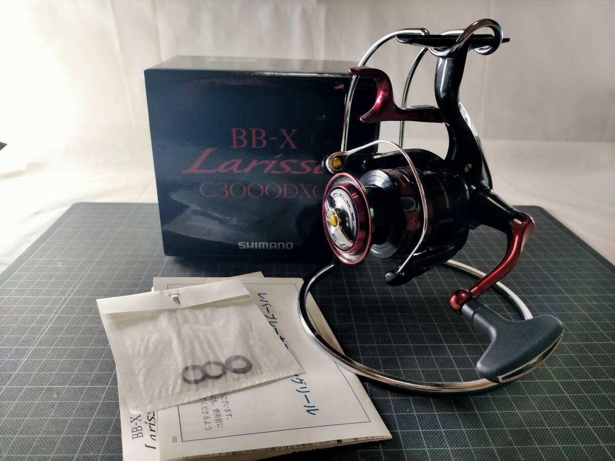 [USED]SHIMANO 23 BB-X Larissa C3000DXG Lever Brake Spinning Reel Made in Japan Excellent