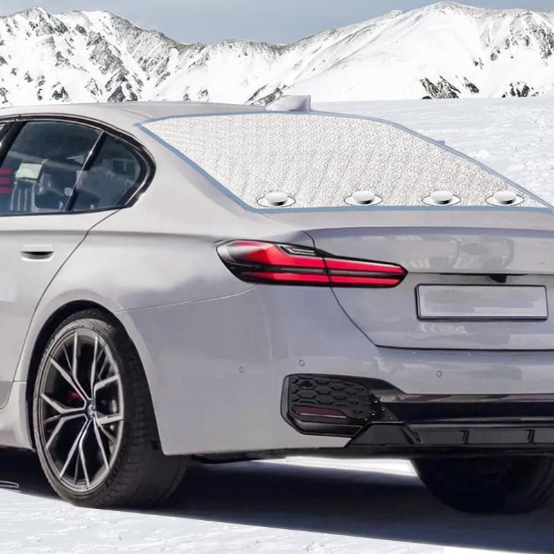 Car Rear Windshield Snow Cover Outdoor Waterproof Anti Ice Frost Auto Protector Winter Automobiles Exterior Cover with