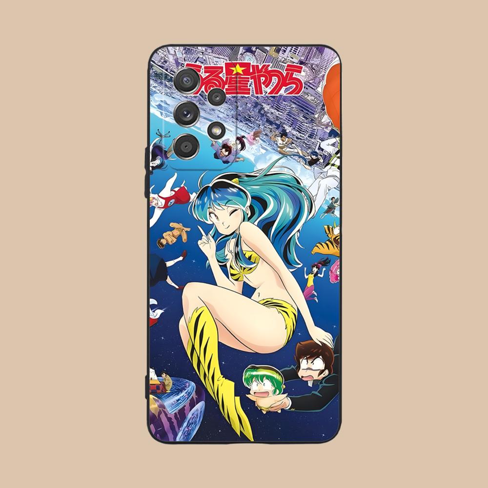 

Urusei Yatsura Lum Mobile Phone Case for Samsung Galaxy A56 55 54 53 52 51 36 35 34 23 16 15 5G Colorful Cover Cellphones Luxury Galaxy A16