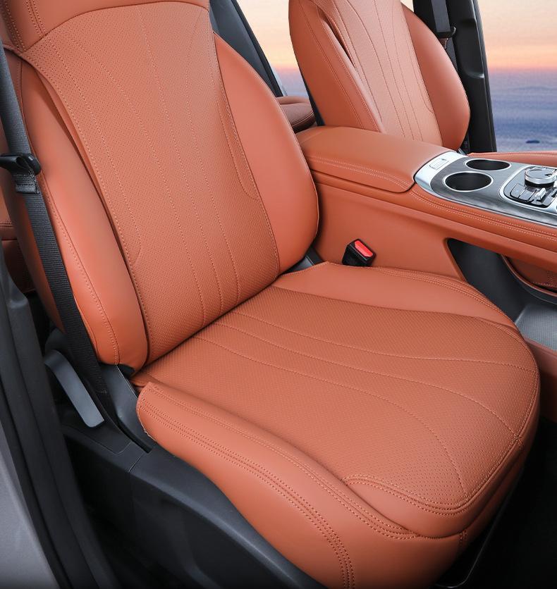 Galaxy M7 Four Seasons Seat Cushion: Universal Fit for 26 Geely Models, Full Coverage Car Seat Cover