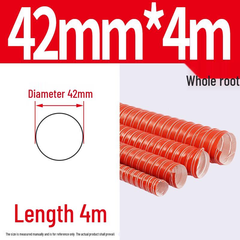 Minxin High-Temperature Red Silicone Air Duct Hose