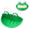 Hanging Shelf Wall Mounted Drain Tray Holder Leaking Water Drain Rack Storage Box Cartoon Sucker Soap Dish Frog Soap Holder