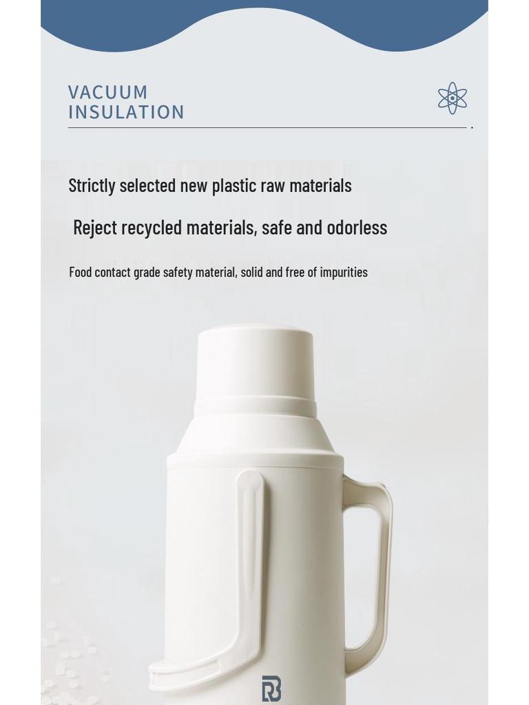 Izolovaná láhev na horkou vodu s velkou kapacitou pro koleje a domy