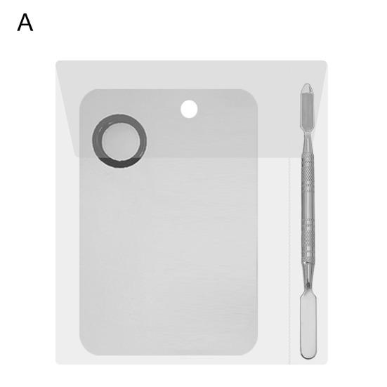 Finisaj reutilizabil cu oglindă, ușor de curățat, suprafață netedă, panou de afișare profesional pentru unghii din oțel inoxidabil