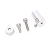 3mm Coupling Universal Aluminum Alloy  Motor Coupling for Connecting Robot Wheel