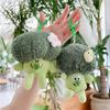 Bonito muñeco de peluche de brócoli y verduras, juguete de peluche suave de coliflor, regalo para niños