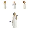 Romantic Family Themed Resin Craft Figurine For Home Decor Ideal For Valentine's Day Gift