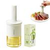 YARRAMATE Oil Dispenser with Heat-Resistant Brush, Glass Oil Dispenser for Cooking and Kitchen, with Silicone Brush and Pastry Brush, for BBQ, Vinegar